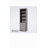 84W Full Size Murphy Bed With Pull-Out Desk-812667759