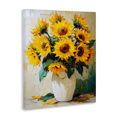 Sunshine In A Vase Canvas, design by LSR Creative Studio