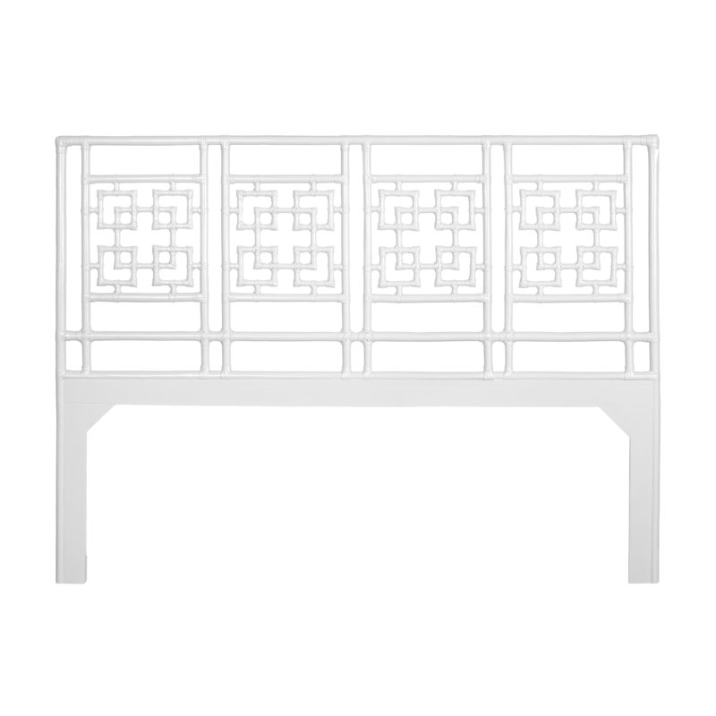 Palm Springs Low Profile Standard Bed, King, White