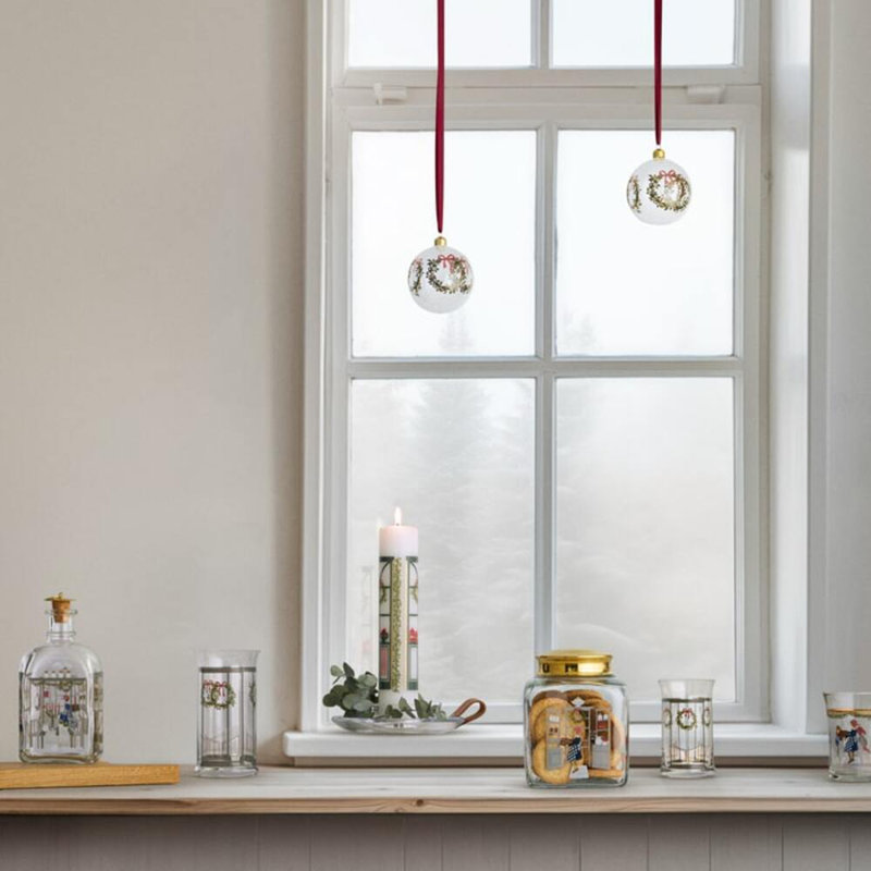 Holmegaard Christmas Pillar Candle
