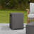 AEGEAN 20"H Square Metal Propane Tank Cover and Side Table by Real Flame-49289421