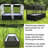 72'' W x 36'' D Cold Frame Greenhouse