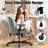 Criss Cross Home Office Chair With Adjustable Backrest,Swivel Wheels And Adjustable Armrest-1573392264