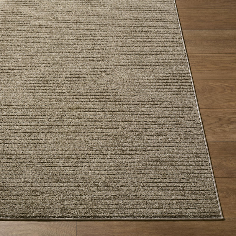 Diara Machine Woven Rug, Rectangle 6'7" x 9', Dark Brown