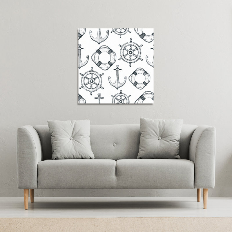 No Title by Andrew Lee - Wrapped Canvas Print, 101cm H x 101cm W x 4cm D