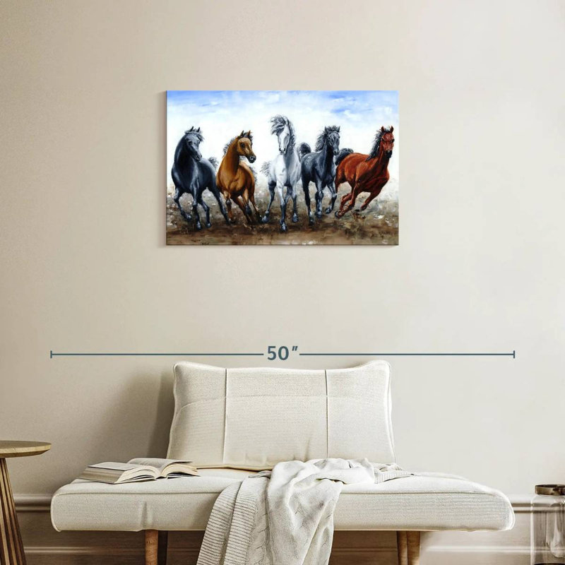 Brampt Wild Arabians, H 20 po x l 30 po