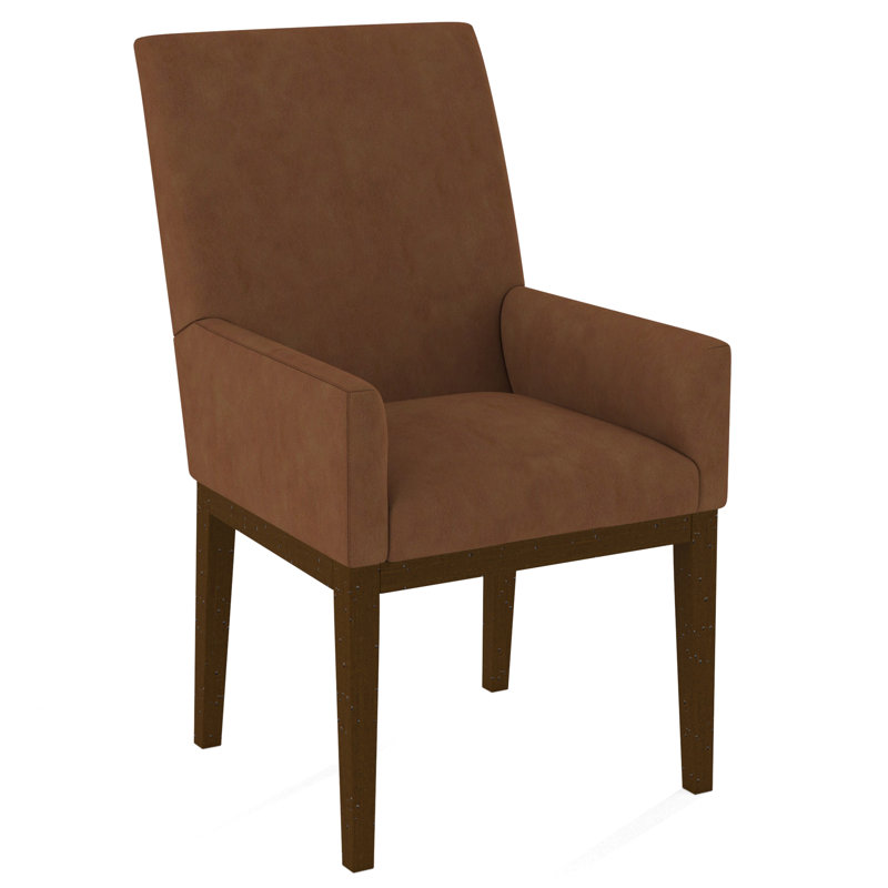 Upholstered Arm Chair, Applause Bravo, White