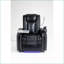 Fauteuils inclinables avec inclinaison zéro gravité, accoudoirs de rangement, porte-gobelets USB, supports pour ordinateur portable / téléphone | Cuir noir-421208772