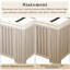 Structure de lit plateforme en bois massif avec tête de lit, aucun sommier nécessaire-1703178489