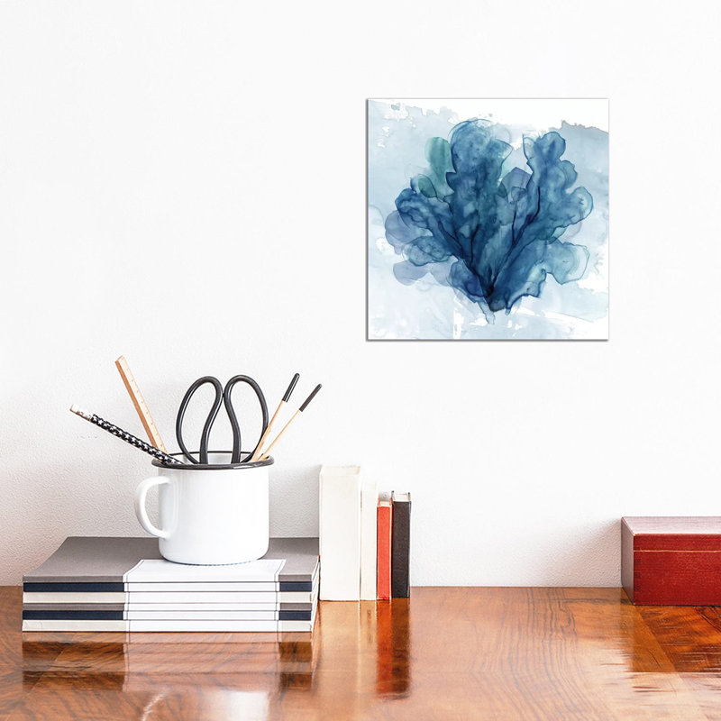 Coastal Coral II by Carol Robinson - Painting on Canvas, 66.04 cm H x 66.04 cm W x 1.91 cm D, Wrapped Canvas