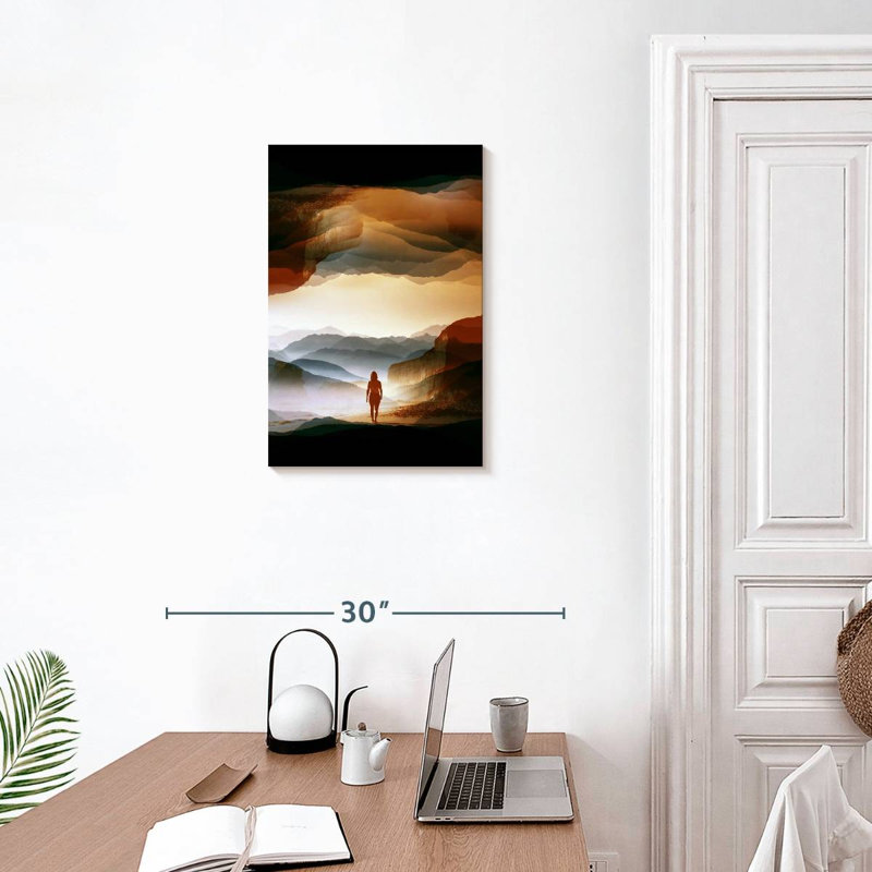 Avery Quiet Heat, 24" H x 16" W