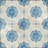 12" x 12" Vintage Nordic Geometric Floral Vinyl Peel and Stick Mosaic Tile