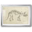 Dinosaur Study II, reproduction d'art encadrée-549636165-549636170