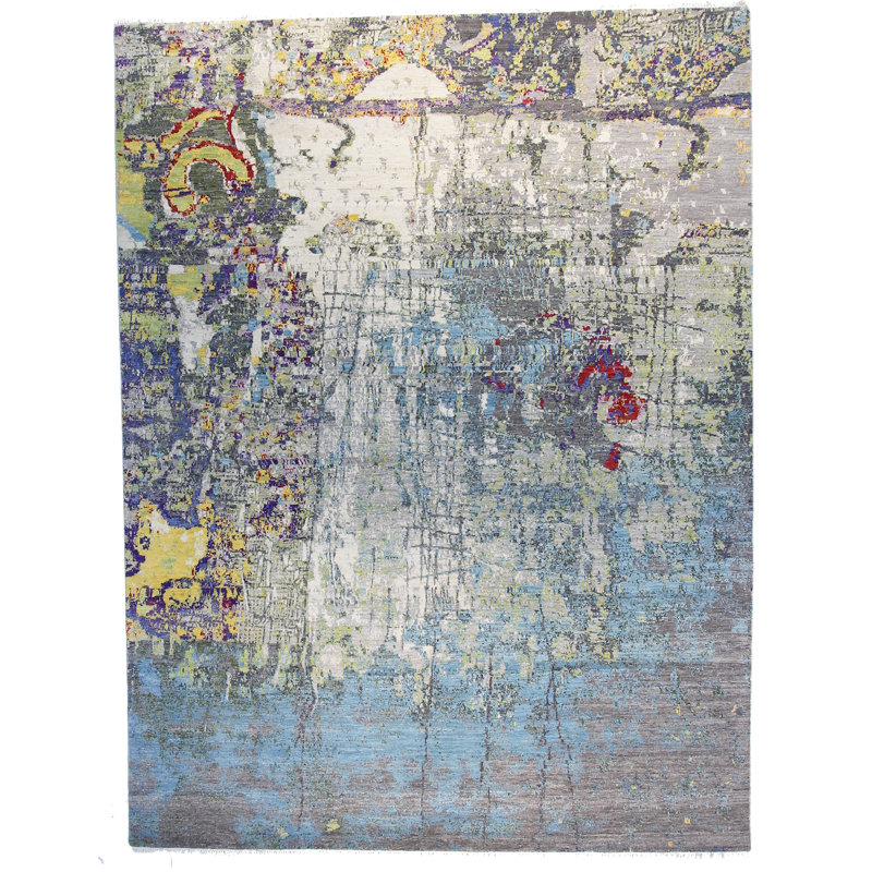 Sari One-of-a-Kind 9' X 12' Hand Knotted Area Rug