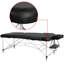 213cm Rectangular Adjustable Folding Table