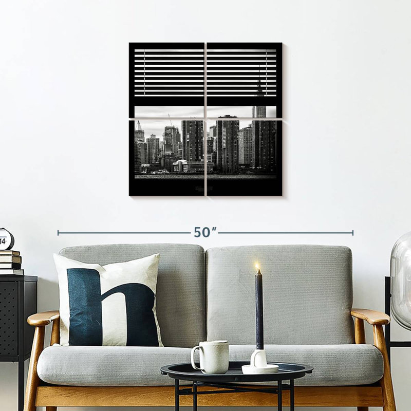 Sireci Window To New York, 26'' H x 26'' W