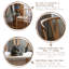 Fernanda 73.5cm H Solid Wood Armchair in Brown