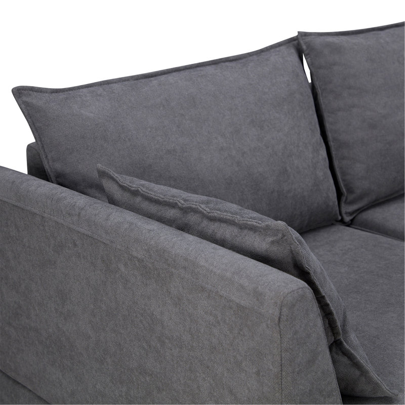 Grand canapé modulaire moderne en U