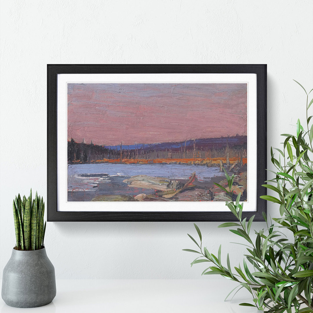 A Northern Lake by Tom Thomson - Picture Frame Graphic Art