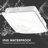 Dimmable Square Canopy Light-100848773