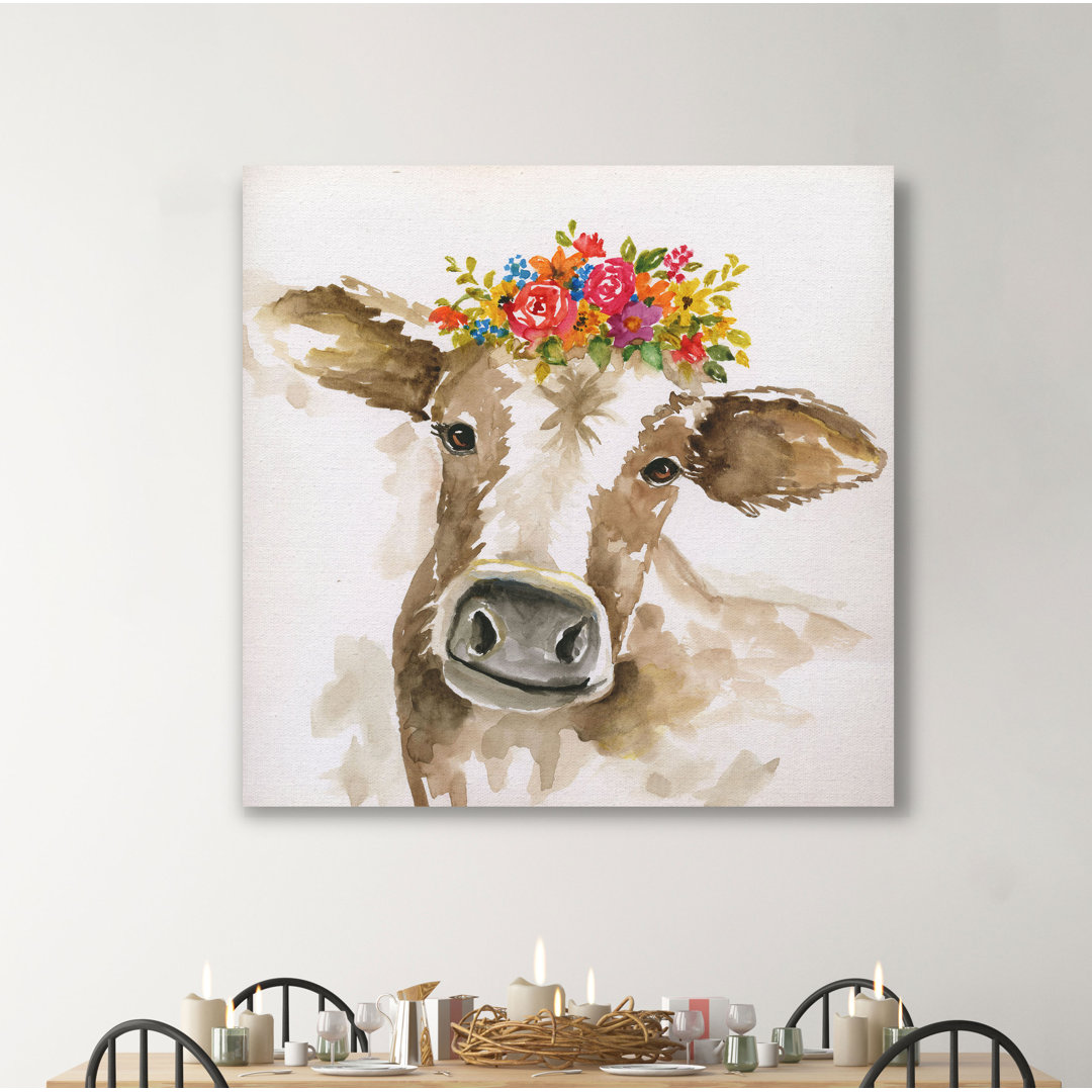 " Miss Daisy " Painting Print Laurel Foundry Modern Farmhouse® 