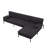 89.4” Convertible Sectional Sofa Bed