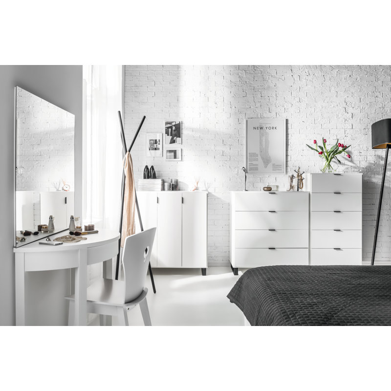 Shinde Dressing Table, White