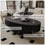 Table basse ovale avec rangement 47 po-724033007