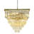 Lustre carré en cristal 16 lumières D’angelo-81914579