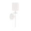 Applique murale blanche 1 lumière Meridian-713545676-713545679