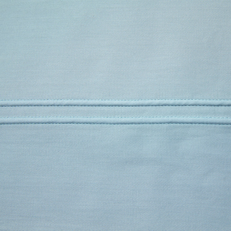 Triomphe Flat Sheet, Queen Flat Sheet, Celeste