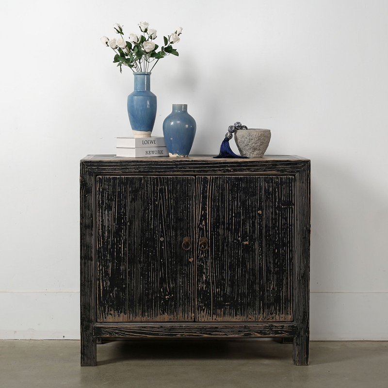 Chiedza Solid Wood Accent Cabinet