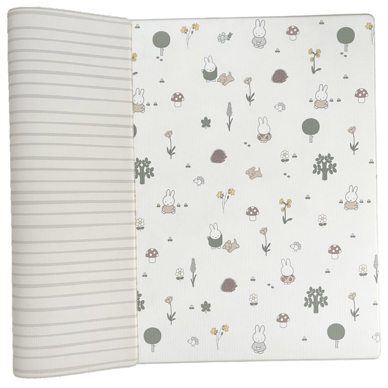 Miffy in the Park Reversible Non-Toxic Baby Play Mat