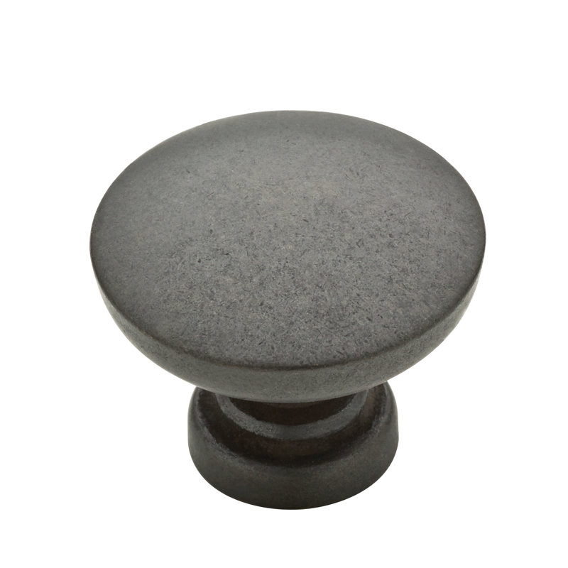 Round Knob, Soft Iron