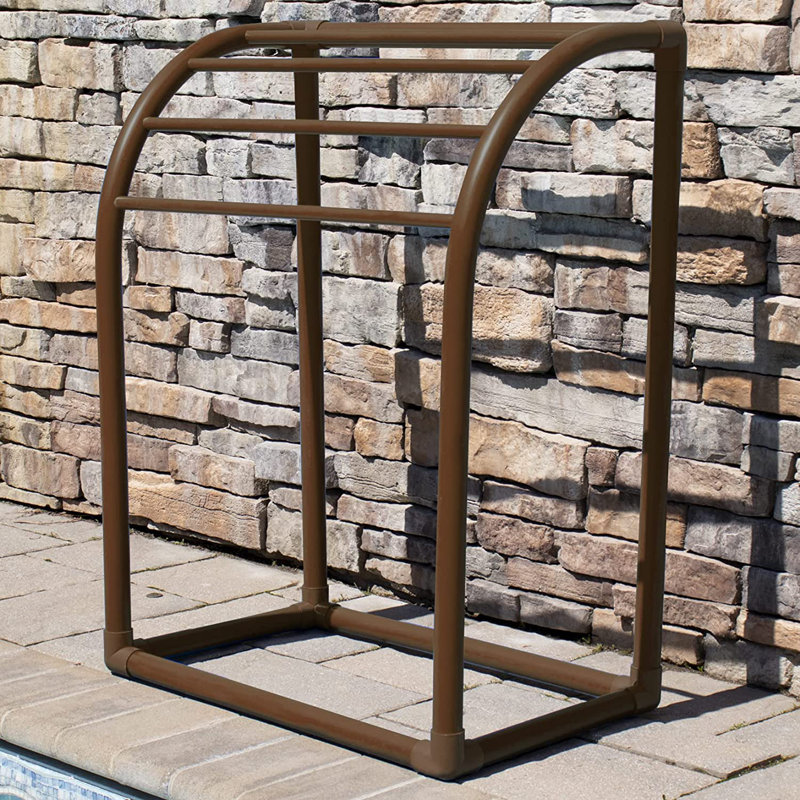 Porte-serviettes sur pied Charlbury, Brun