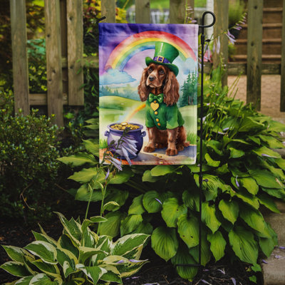 Double Sided 15.5'' H x 11.25'' W Polyester St Patrick's Day Garden Flag