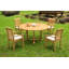 Fredson Outdoor 3 - Piece Teak Bistro Set-911148531