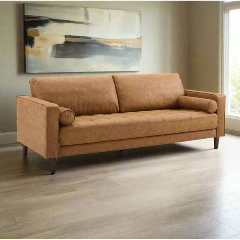 Canapé en cuir Sessimore Pu