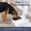 TRIXIE TX2 Automatic Food Dispenser, Two Food Bowls, Dual Timer, 48 Hour Timer, Battery Operated