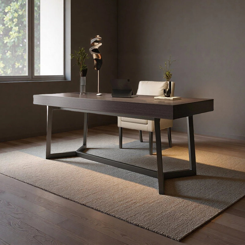 Bureau moderne et minimaliste, H 29,53 po x l 55,12 po x P 23,62 po
