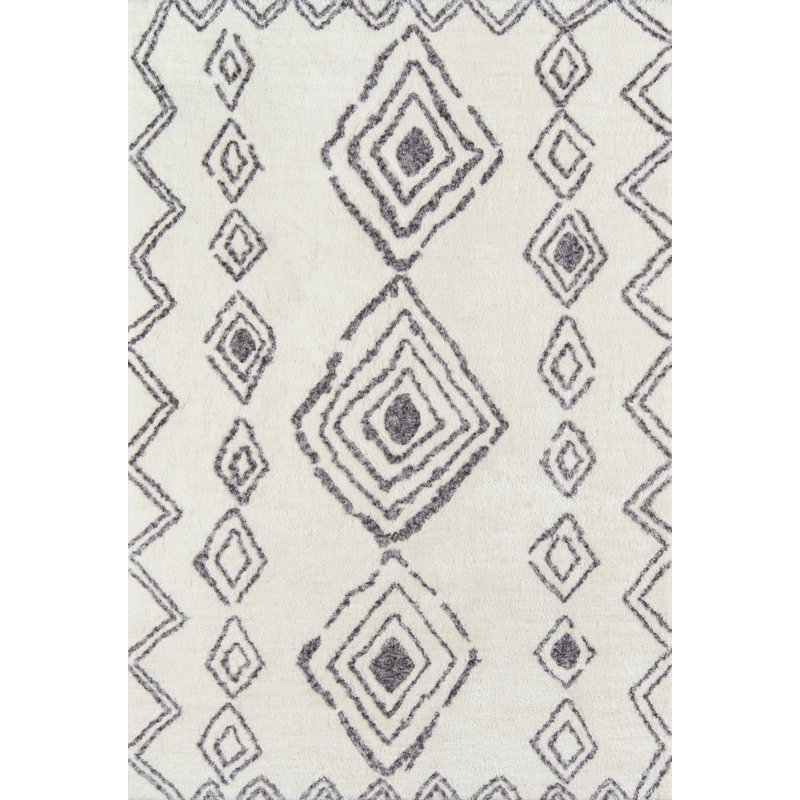 Geometric Indoor Rug, Rectangle 9' x 12'