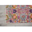 Tapis argenté / orange / rose Justien-32973639