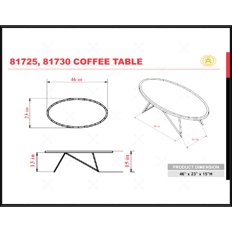 Allis Coffee Table