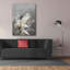 «Light Leaves 2» par Design Fabrikken, impression sur toile tendue