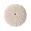 Pouf rond en coton