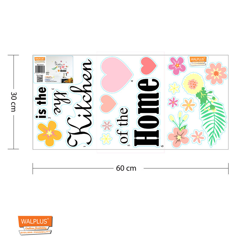 Non-Wall Damaging Wall Decal
