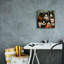  «Cat Familia In Ornate Attire» par Doron David, art mural sur toile, 12 po x 12 po-98689197