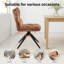 Chaise de salle à manger moderne à dossier rembourré avec coussin souple et siège ergonomique-269532719-269532718