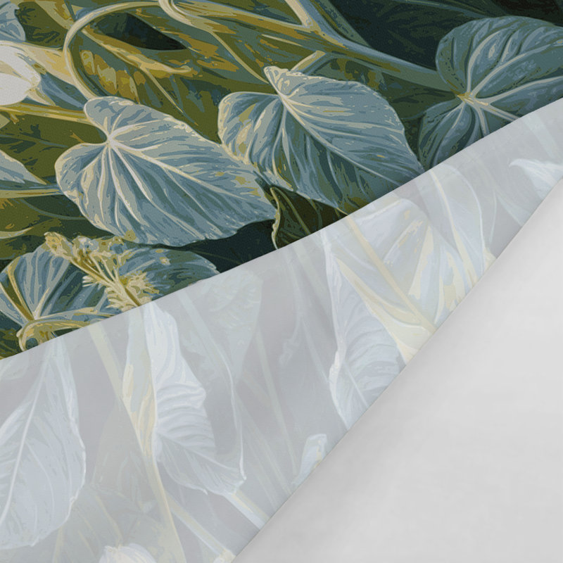 Tapisserie murale légumes et ail moutarde, 51" x 60"