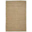 Tapis tissé à la main 8 pi x 10 pi rayé en jute rose et brun